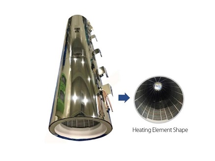 Solar Horizontal Diffusion Furnace